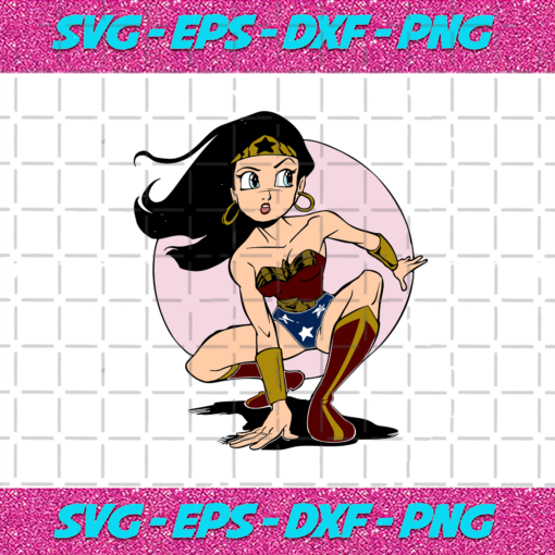 Wonder Woman Svg TD612021
