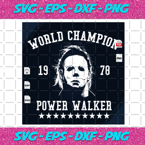 World Champion Power Walker 1980 Halloween Svg HW21102020