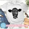 a cow aint nothing but a whole lot of trouble tied up in a leather bag svg 560365