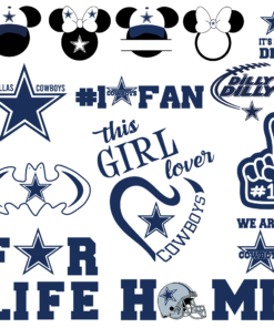 Dallas Cowboys Football Team Logo Svg Football Svg NCAA Svg NFL Svg Bundle Football Logo Svg Football Logo SvgPngEpsDxf