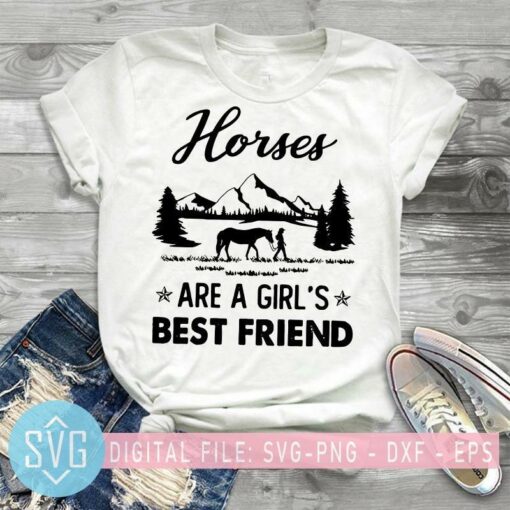 horses are a girls best friend svg ride horse svg horse lover 233176
