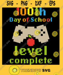 100th Day of School Level Complete Gamer Achievement T Shirt