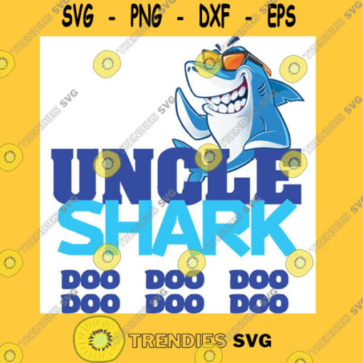 39Uncle Shark Doo Doo Doo39 Hilarous Uncle Gift T Shirt