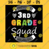 3rd Grade Squad Third Grade Teacher Student Back to School Gift Idea T Shirt Copy