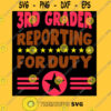 3rd grader reporting for duty Back to school gift for kids T Shirt