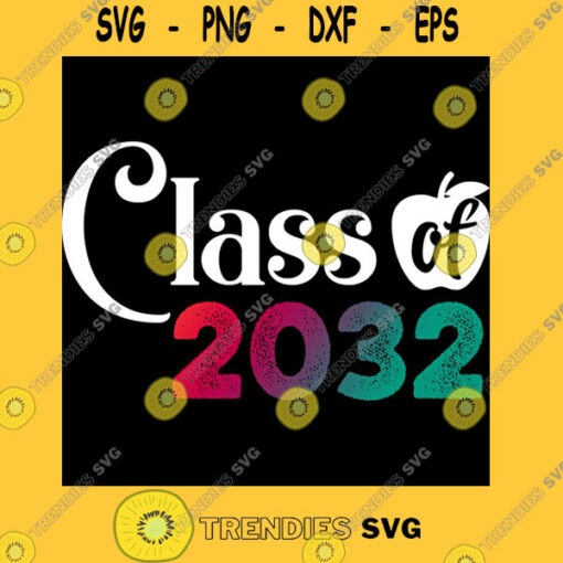Class Of 2032 Pre K Graduate Preschool Graduation T Shirt