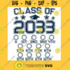 Class Of 2033 Pre K Graduate Preschool Graduation Grow With Me T Shirt Copy