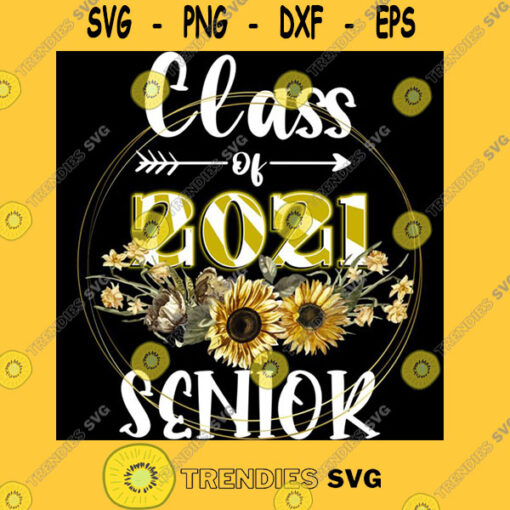 Class of 2021 Senior Back to School Sunflower Essential T Shirt