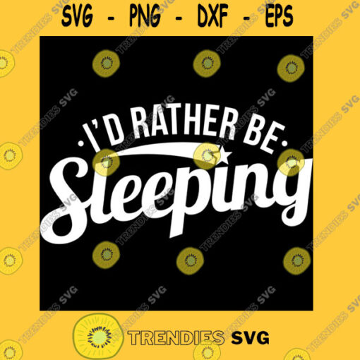 Funny Ix27d Rather Be Sleeping Lazy Sarcasm Sarcastic Graphic T shirt Essential T Shirt