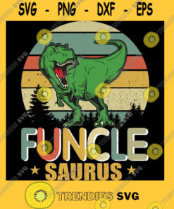 Funny Uncle Saurus Dinosaur T Rex T Shirt
