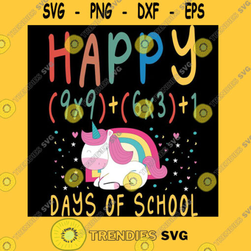 Happy 100 Days Of School Math Formula 100th Day of Virual School 100 Days of School Virtual Le