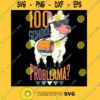 Happy 100th day of school llama T Shirt