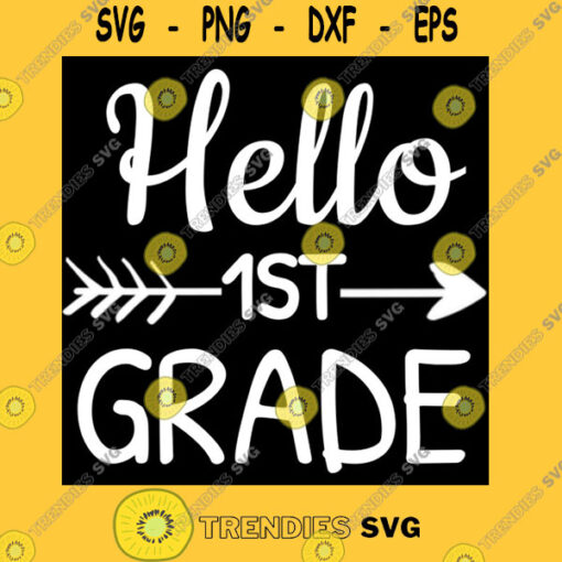 Hello 1st Grade Kids T Shirt