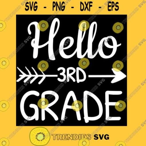 Hello 3rd Grade Kids T Shirt