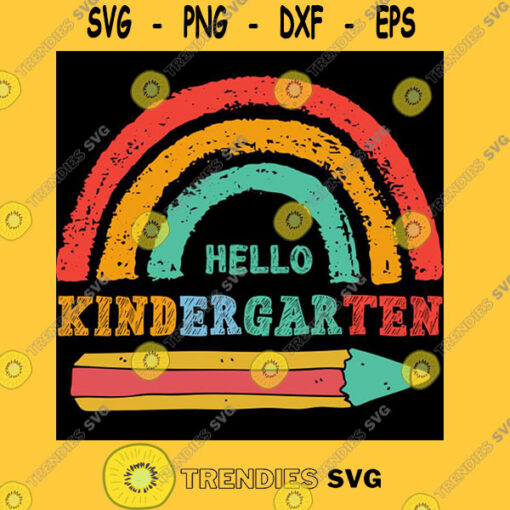 Hello kindergarten first day of school Teacher kids T Shirt