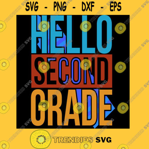 Hello second grade funny back to school gift T Shirt