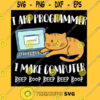 I Are Programmer I Make Computer Beep Funny Cute Cat Kitten Laptop Tablet PC Gift Essential T Shirt