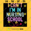 I can39t im in nursing school vintage distressed T Shirt