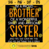 IM A PROUD BROTHER OF A WONDERFUL SWEET AND AWESOME SISTER Essential T Shirt