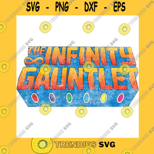 Infinity Gauntlet Classic Title Dirty Essential T Shirt