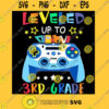 Leveled Up To 3RD Grade Back To School Gamer Funny T Shirt