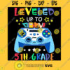 Leveled Up To 5TH Grade Back To School Gamer Funny T Shirt