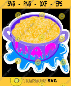 Macaroni in a Pot Sticker