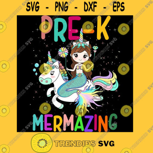 Prek mermazing mermaid unicorn first day of school T Shirt