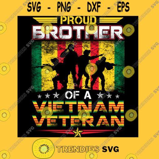 Proud Brother Of A Vietnam Veteran T Shirt