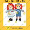 Raggedy Ann and Raggedy Andy the vintage dolls Classic T Shirt