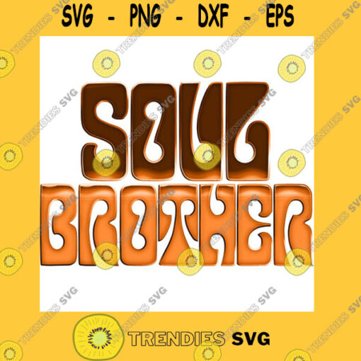 Soul Brother Retro Soul Music Fan Design T Shirt