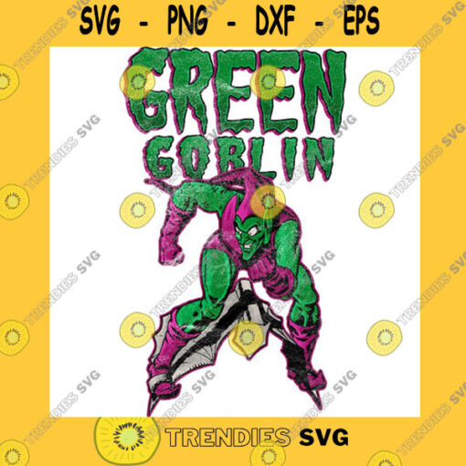 Spiderman Vintage Green goblin T Shirt