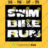 Swim Bike Run Triathlon Essential T Shirt