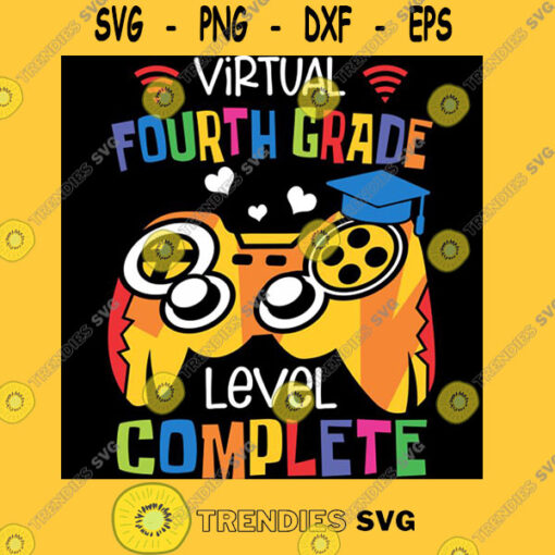 Virtual Fourth Grade Level Complete Student Back To School T Shirt