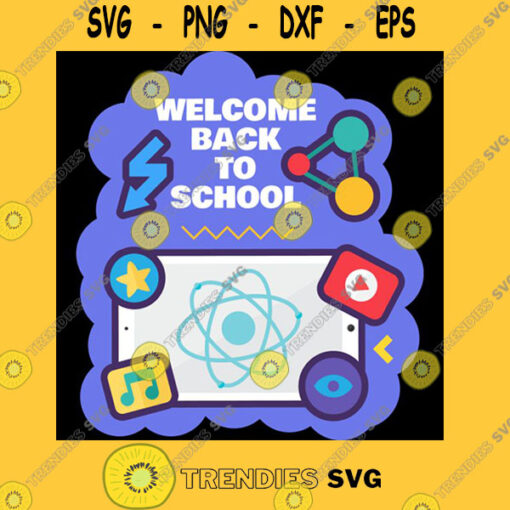 Welcome back to school Sticker