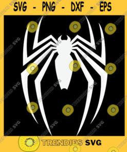 Spider Man SVG - White Spider
