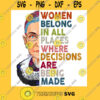 Women belong in all places Ruth Bader Ginsburg Tshirt Essential T Shirt