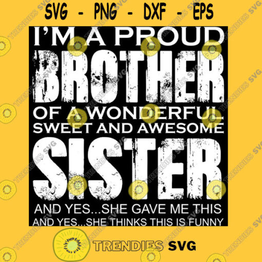 funny Gift for Brother From Awesome Sister Birthday Xmas Essential T Shirt