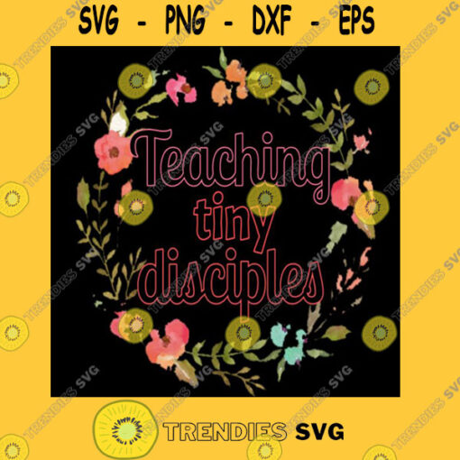 funny teacher Gift teach tiny humans teaching tiny disciples teacher Birthday preschool teacher kind