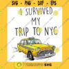 i survived my trip to NYC spiderman tom holland taxi taxi driver Classic T Shirt