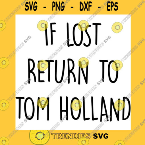 if lost return to tom holland Essential T Shirt