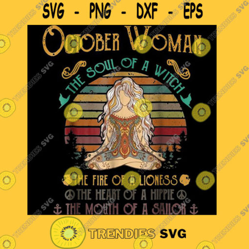october woman the soul of a witch mouth of a sailor Essential T Shirt