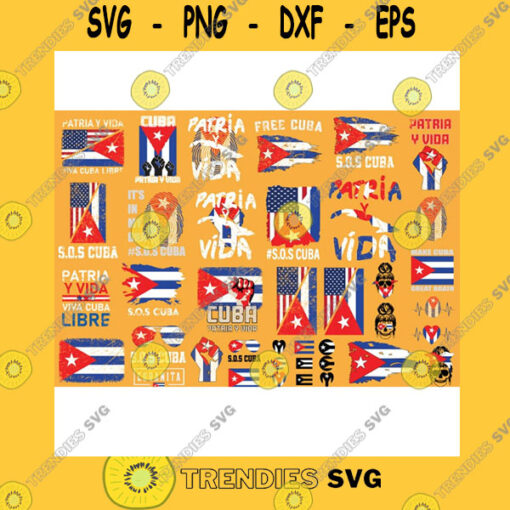 America SVG 39 Patria Y Vida Cuba Cuban Svg Cuba American Flag Svg Free Cuban Svg Cuban Supporters Svg Cuban Flag Svg Png Sos Cuba Flag Pride