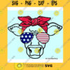 America SVG 4Th Of July Cow Svg Patriotic Cow Png Independence Day Svg Download