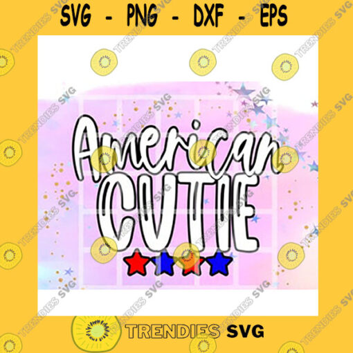 America SVG American Cutie American Babe All