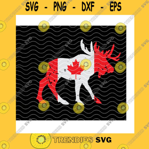 America SVG Canadian Flag Deer SvgMaple Leaf DeerCanada Day 1St Of JulyPatriotic Canadian Canada Federal Statutory HolidayCricut