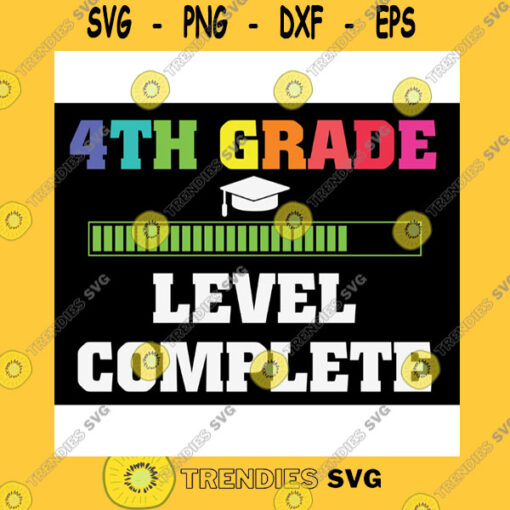 America SVG Graduation 4Th Grade Level Complete Svg Png Eps