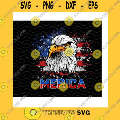 America SVG Merica Eagle 4Th Of July Png American FlagEagle Head American EagleIndependence DayPatriotic EagleUs Freedom Day Png Sublimation Print