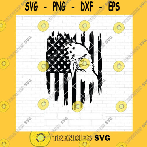 America SVG Patriotic Eagle Svg File Eagle Through Flag Svg American Flag Svg Eagle Svg Digital Download Veteran Svg Eps Svg Dxf Jpg Png