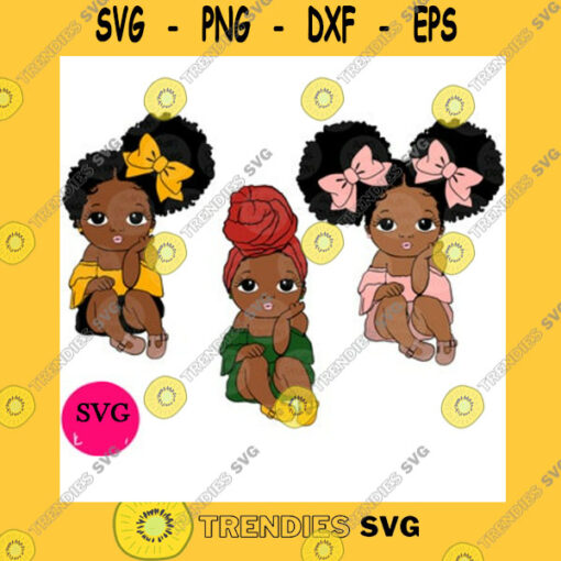 America SVG Peekaboo Girl With Puff Afro Ponytails Svg Cute Black African American Kids Svg Dxf Eps Png Cut File For Cricut African American Clipart Copy